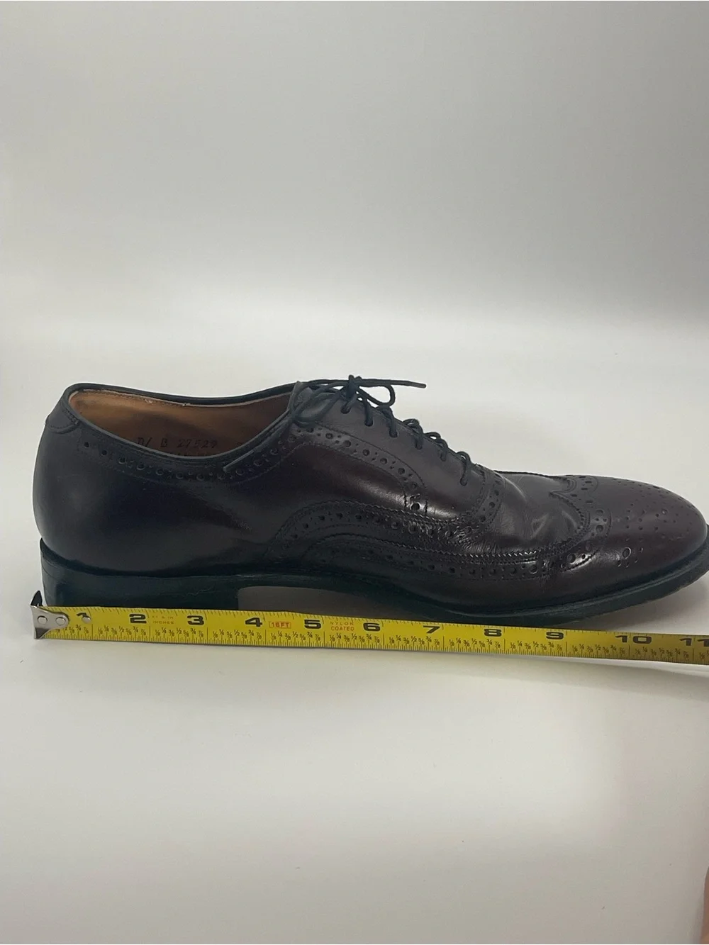 Johnston & Murphy Vintage Made in USA Wingtip Oxfords 9D